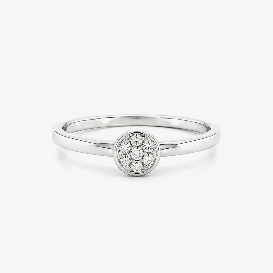 Anillo 7 Diamantes