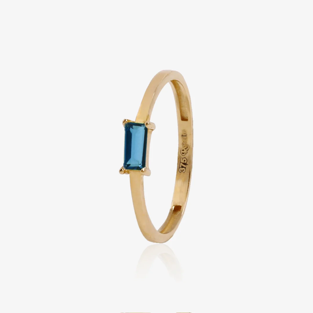 Anillo  Circonita Rectangular - Image 5