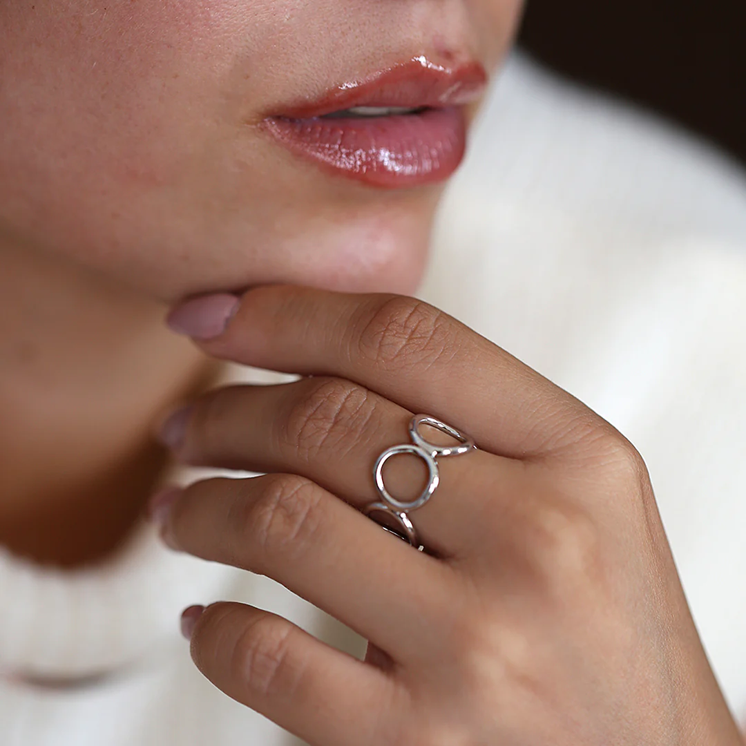 Anillo Circulos Abierta - Image 3