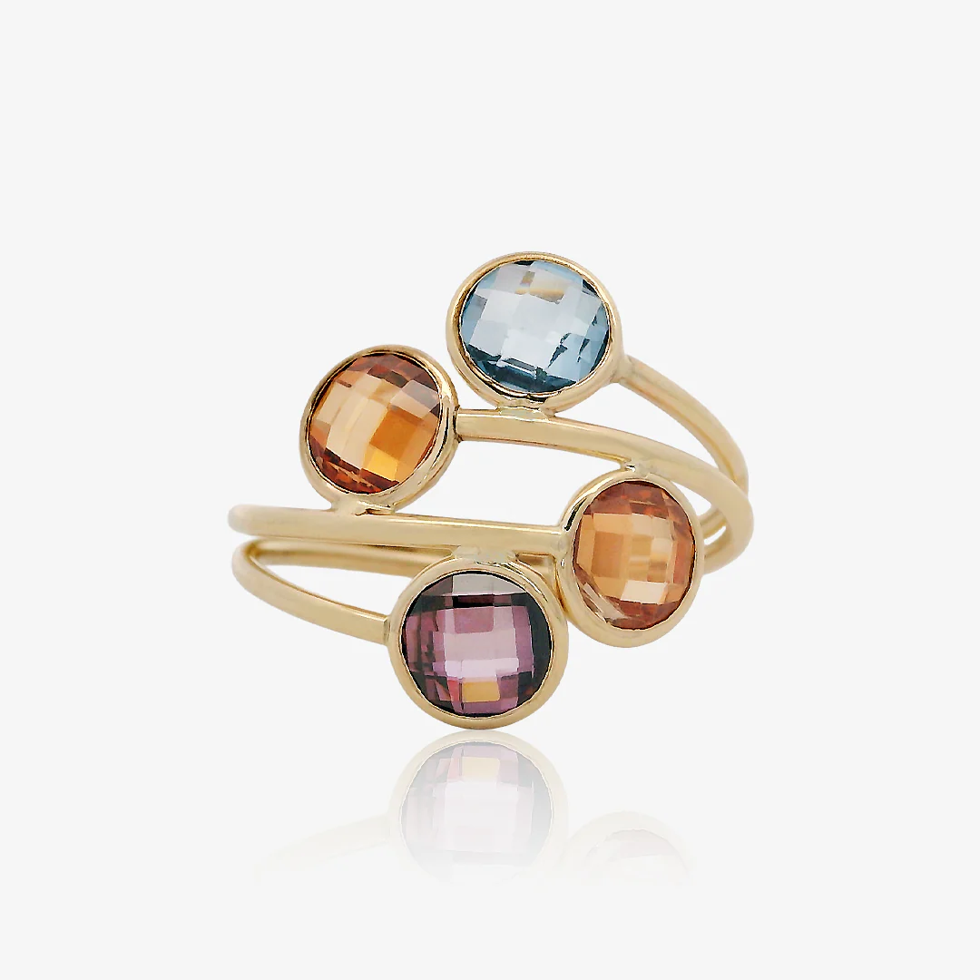 Anillo Colores Espiral