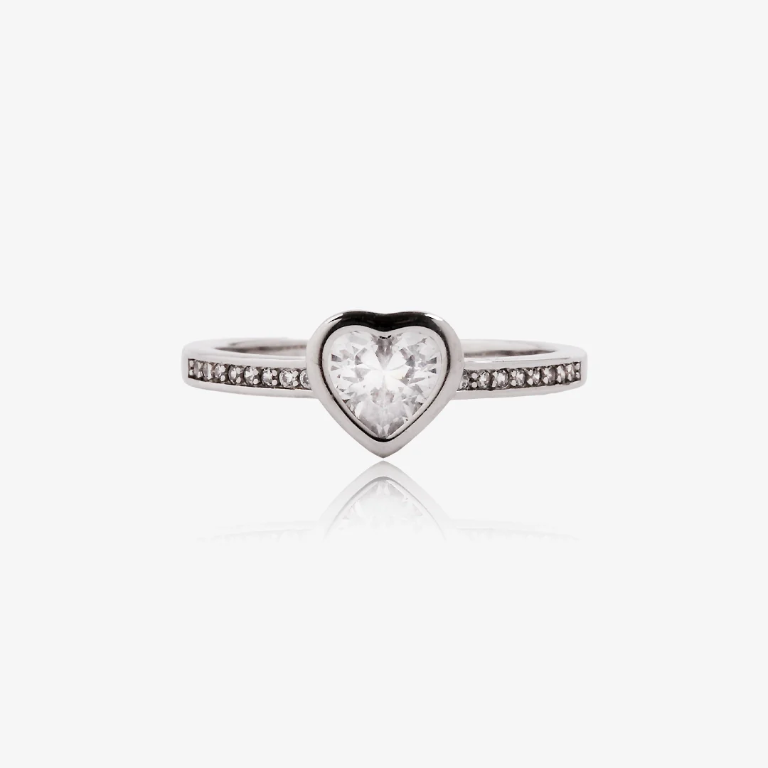 Anillo Corazon Central