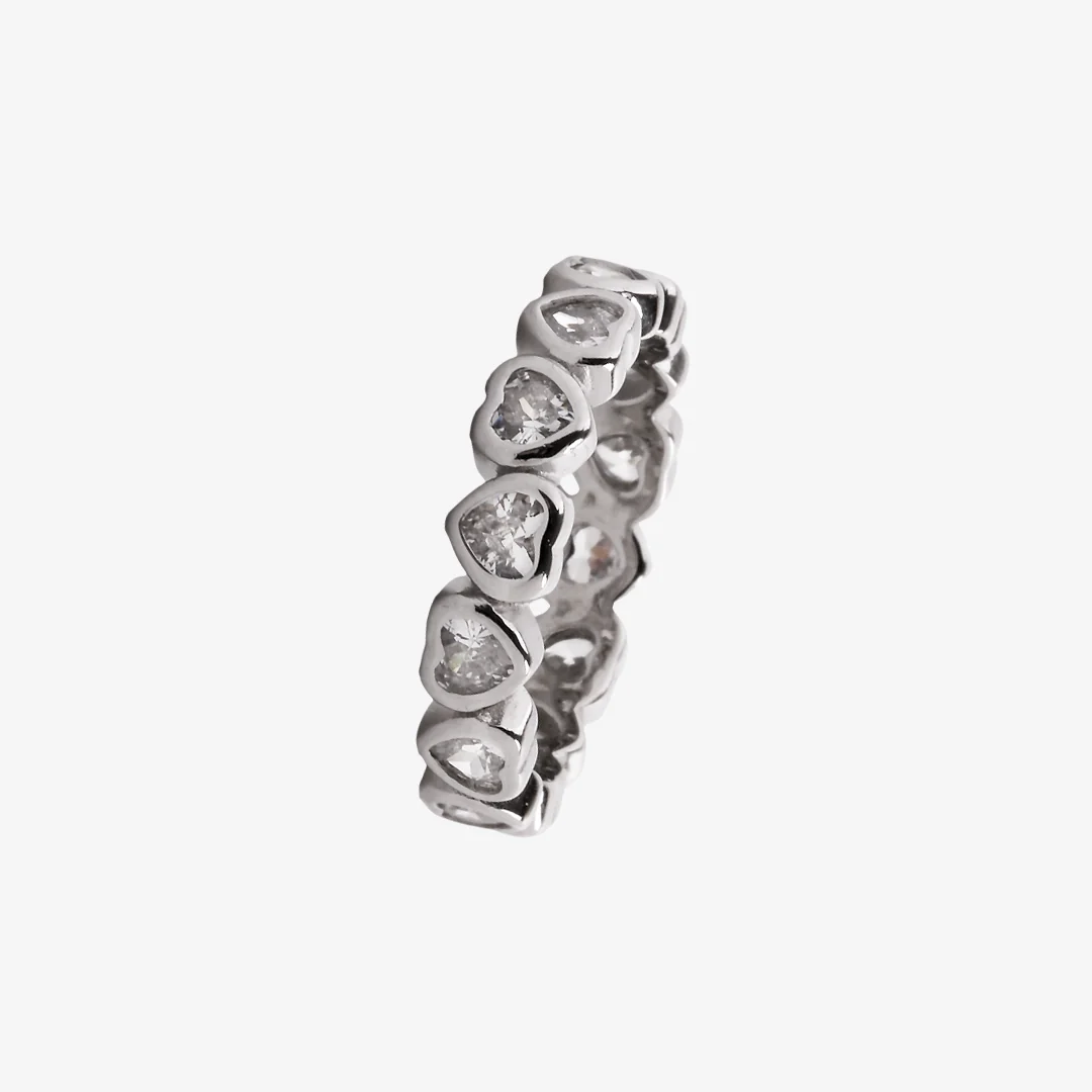 Anillo Corazones circonitas - Image 3