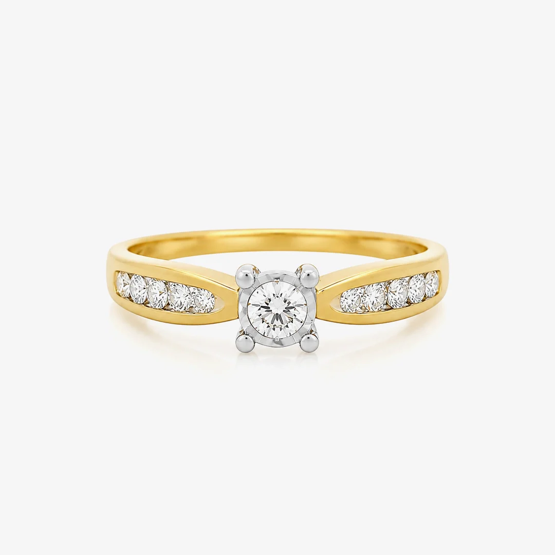 Anillo Diamantes