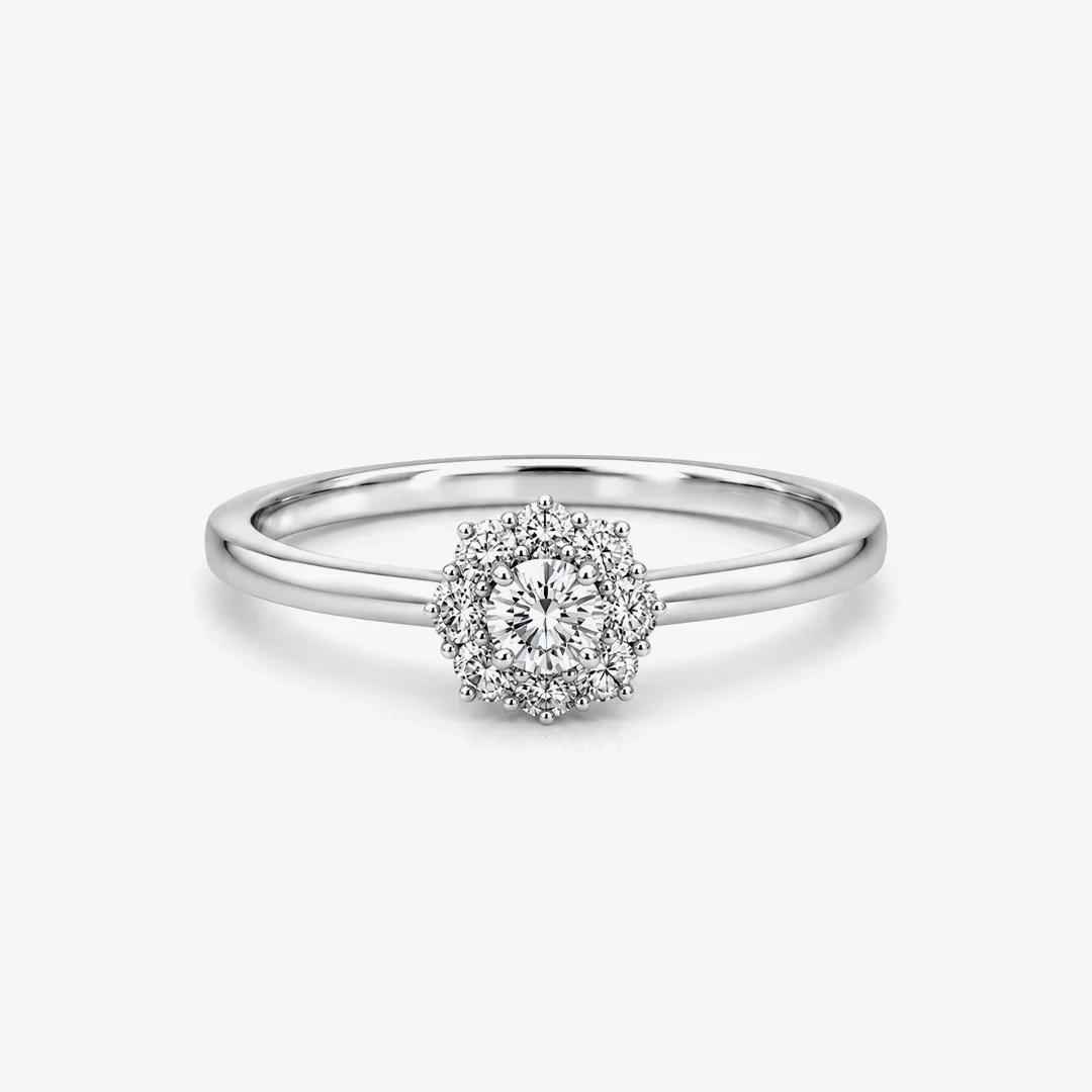 Anillo diamantes