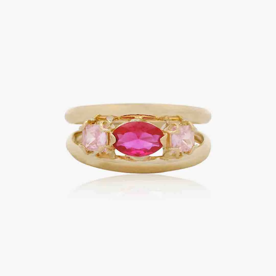 Anillo Doble Hilo