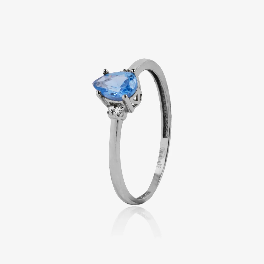 Anillo lágrima Azul - Image 2