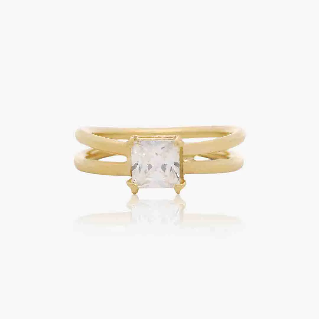 Anillo Piedra 4 Garras