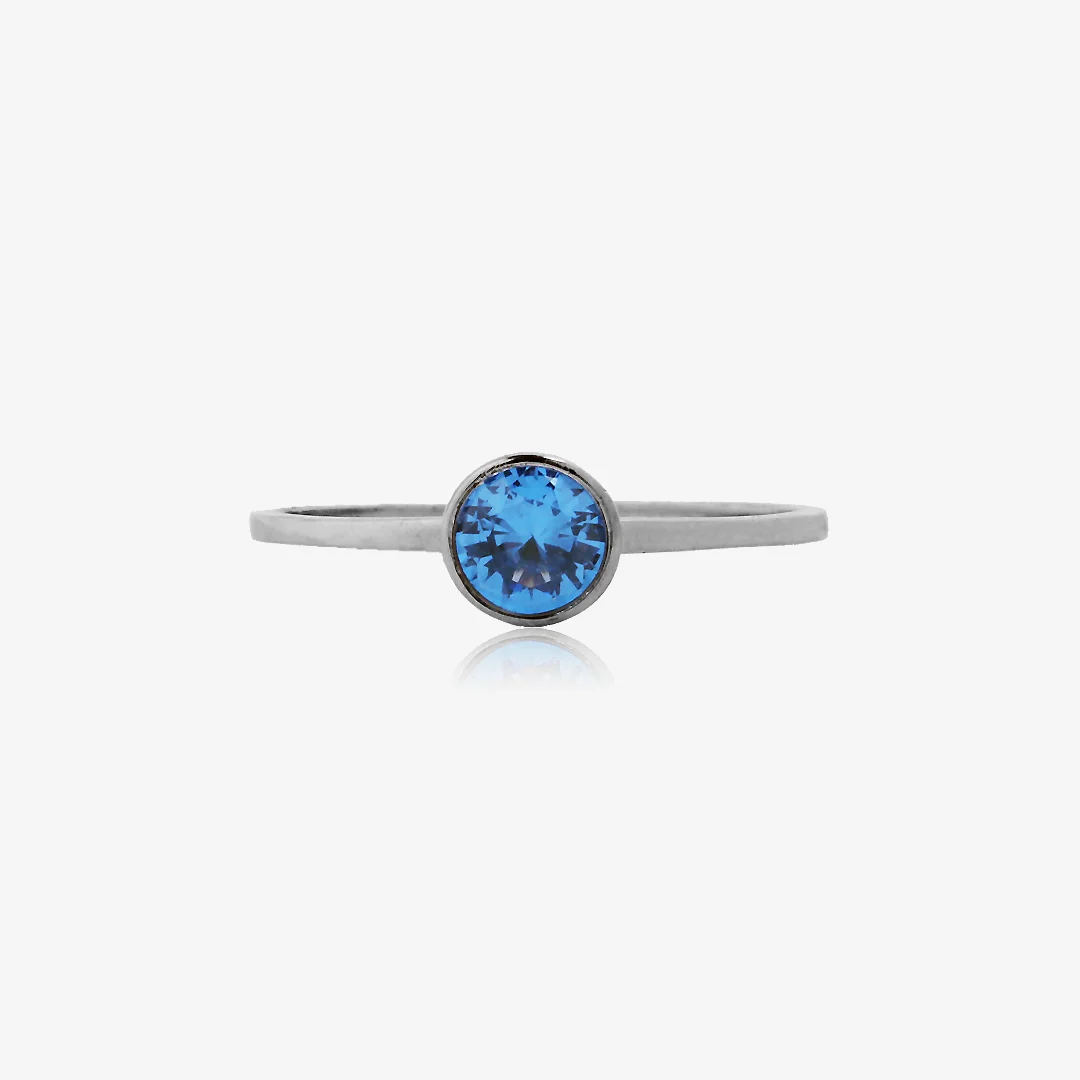 Anillo Piedra Azul