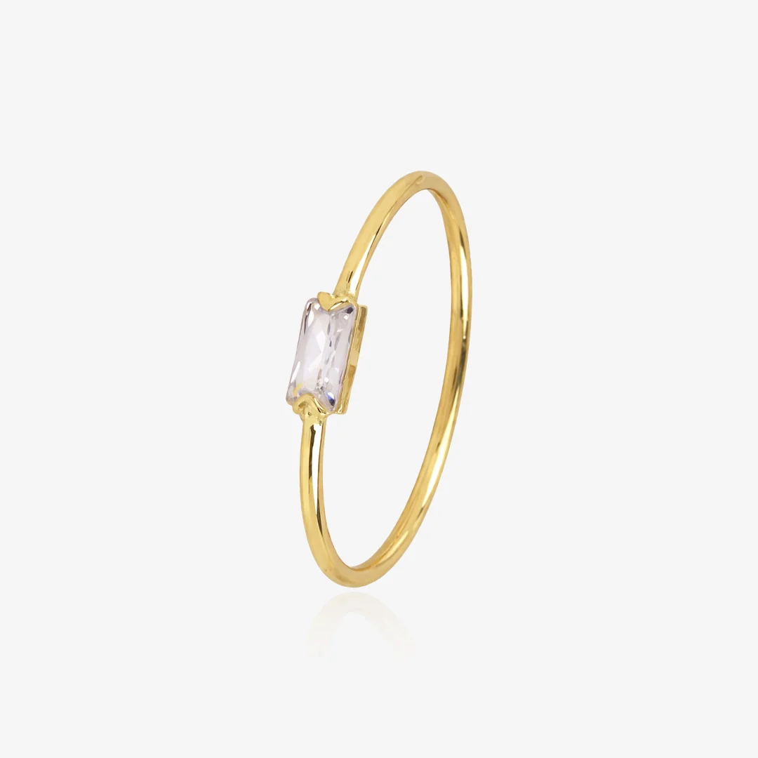 Anillo Piedra Rectangular - Image 2