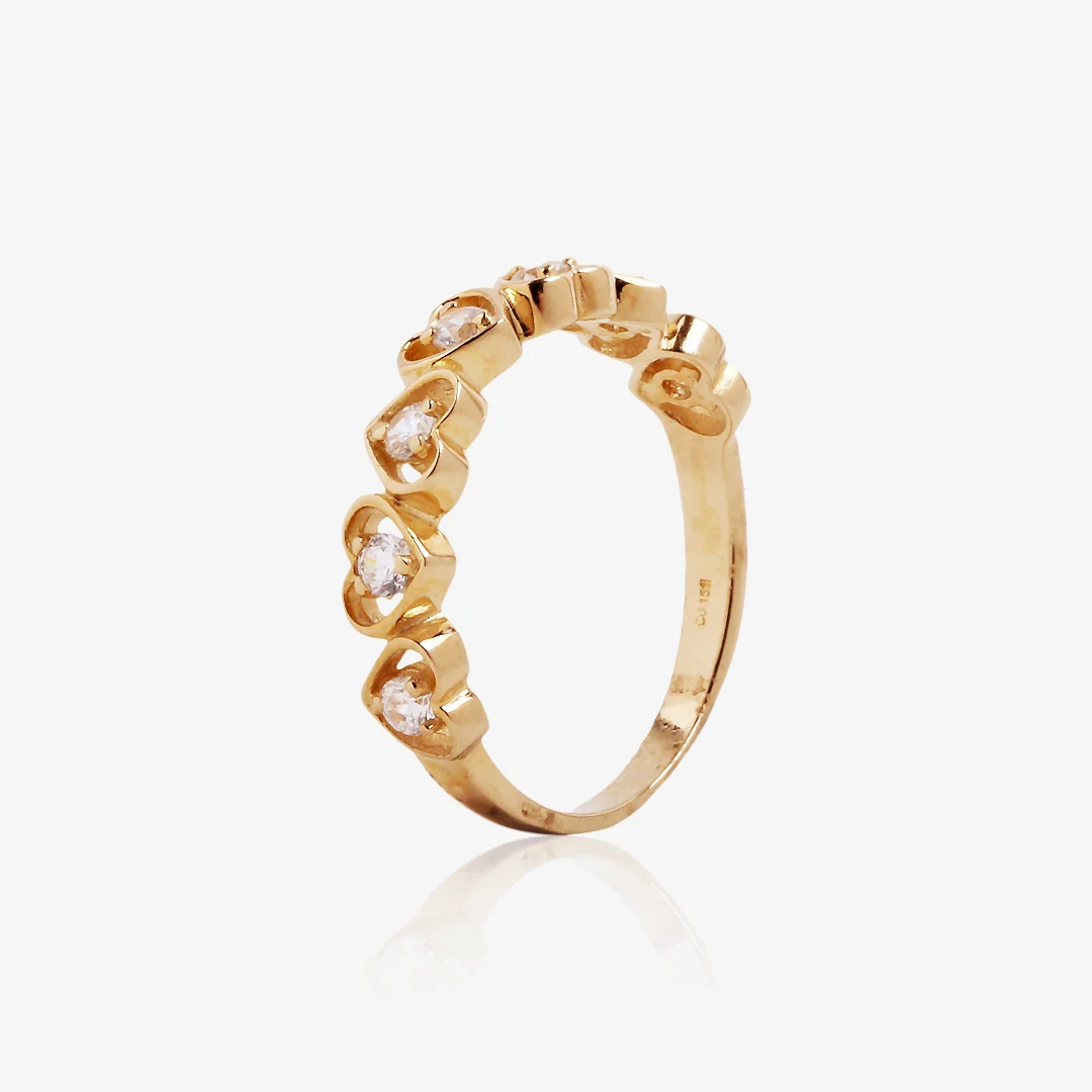 Anillo Piedras Corazón - Image 3