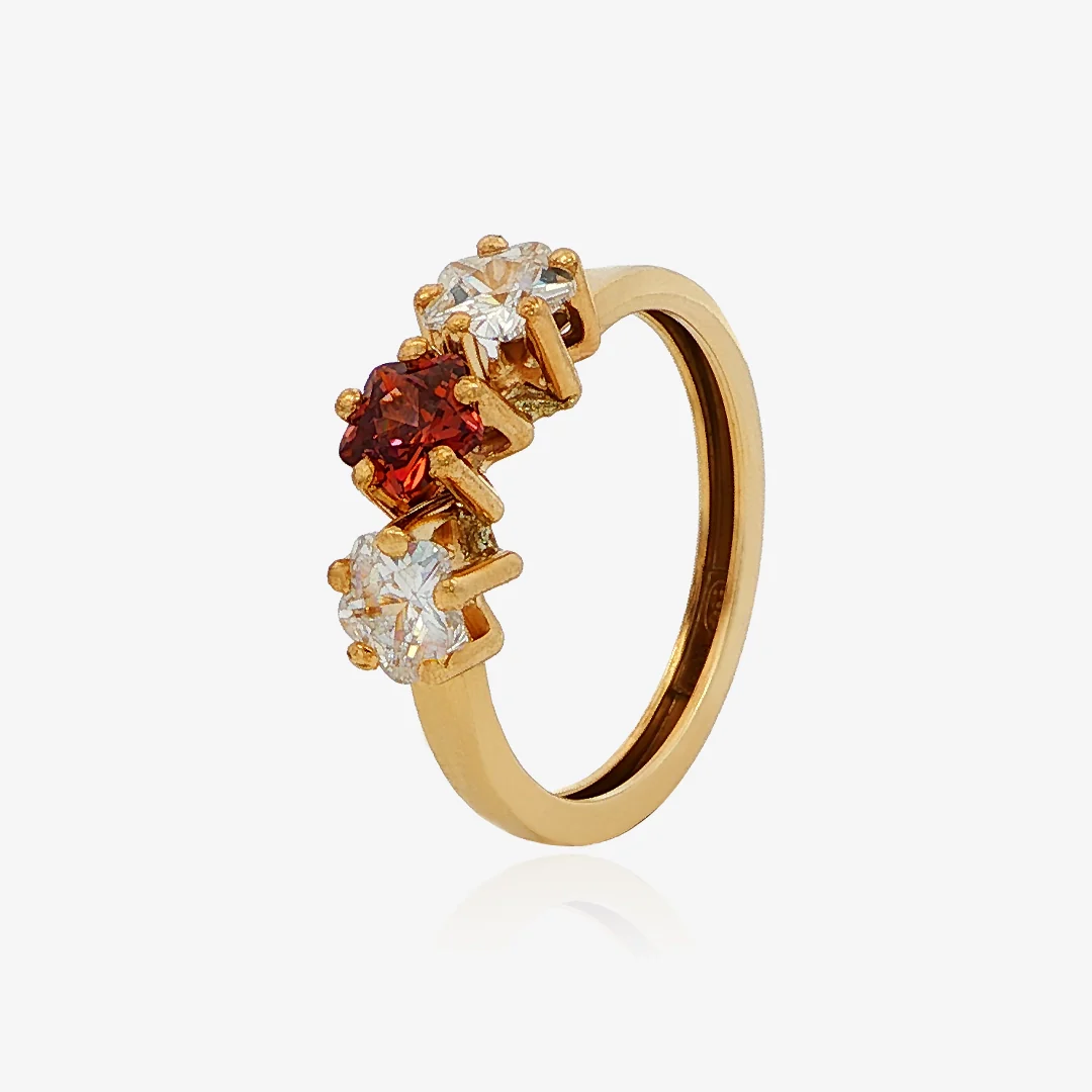 Anillo Tresillo Color - Image 2