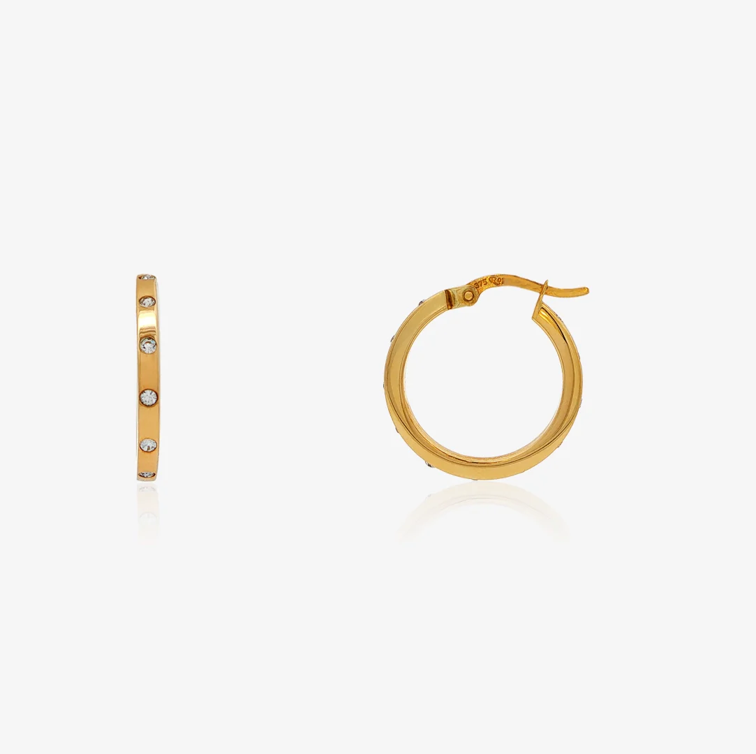 Aros con circonitas