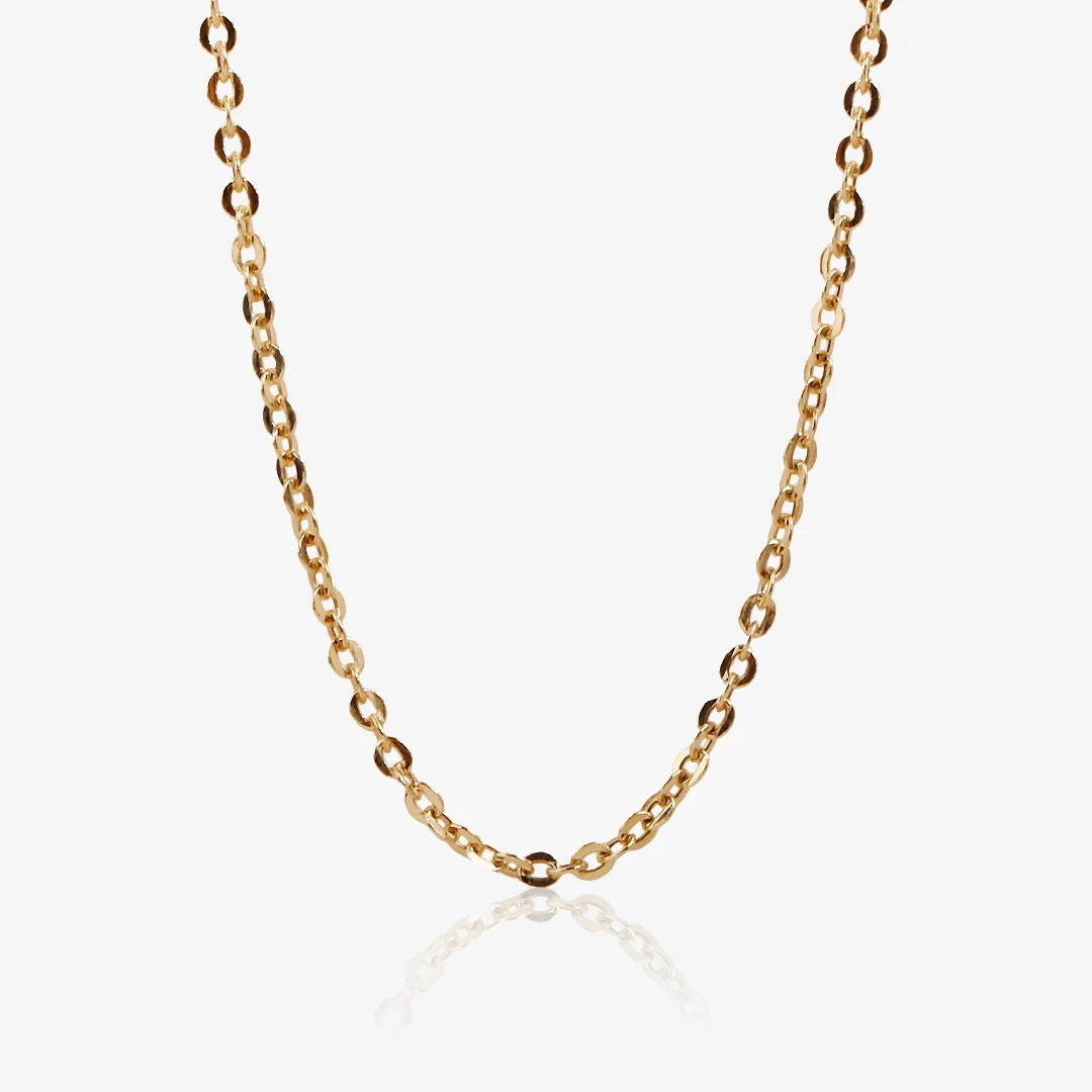Cadena oval forzada