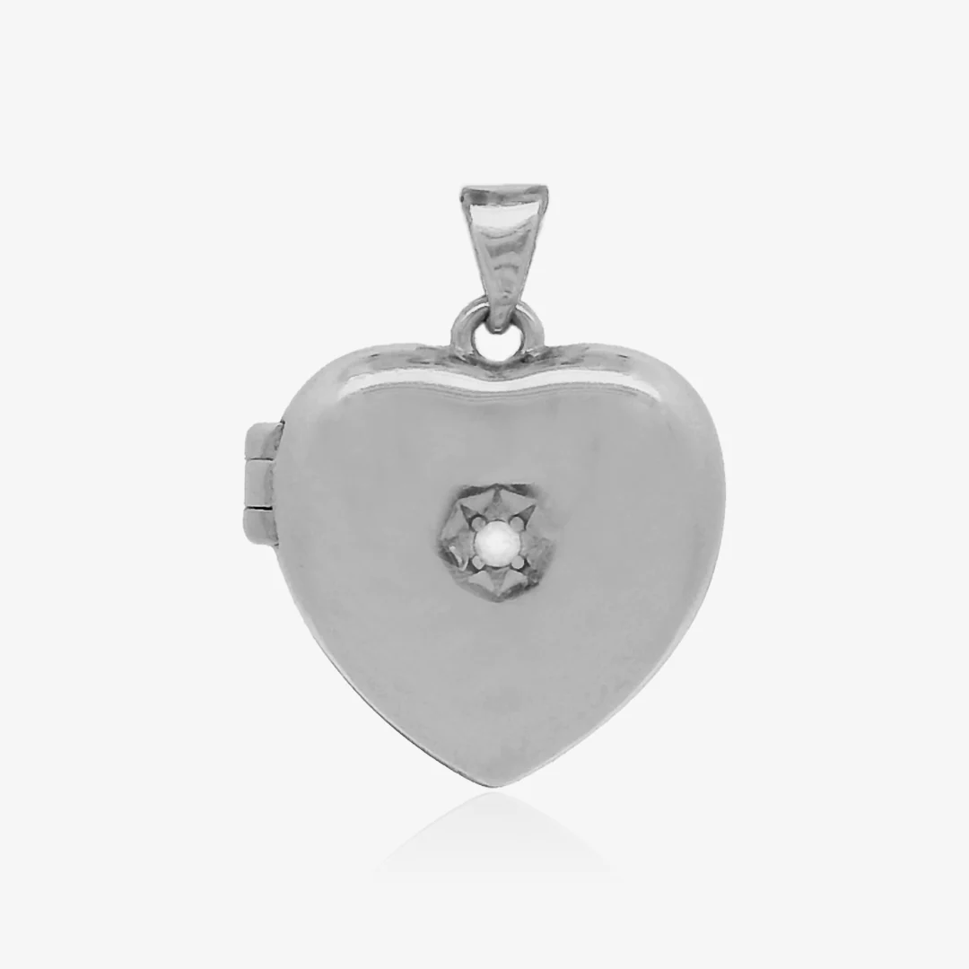 Colgante Guardapelo Corazón