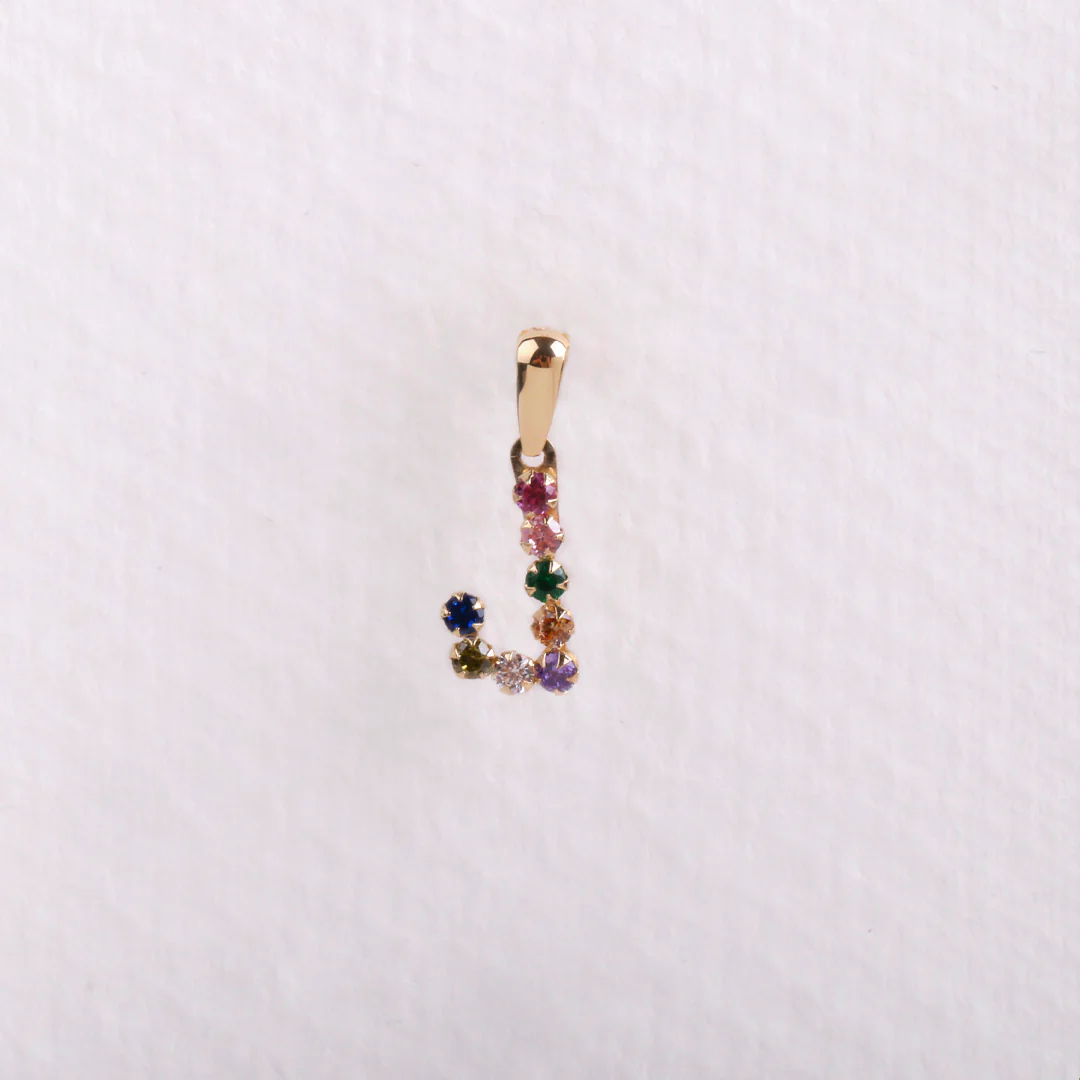 Colgante inicial multicolor - Image 13