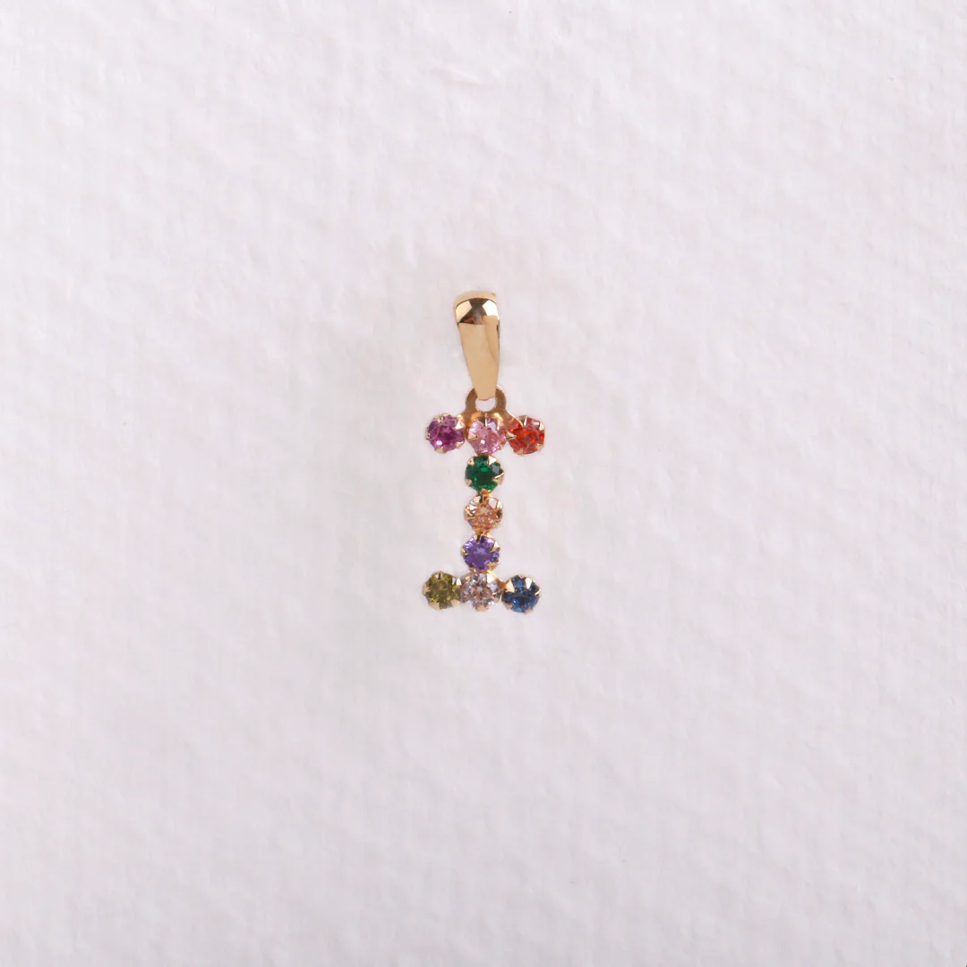 Colgante inicial multicolor - Image 14