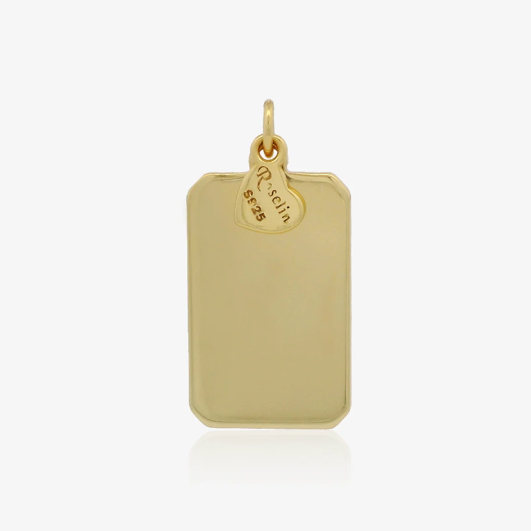 Colgante Rectangular Corazón