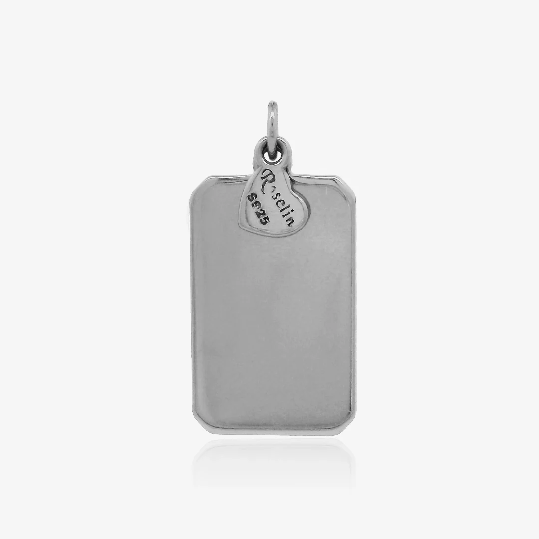 Colgante Rectangular Corazón - Image 2