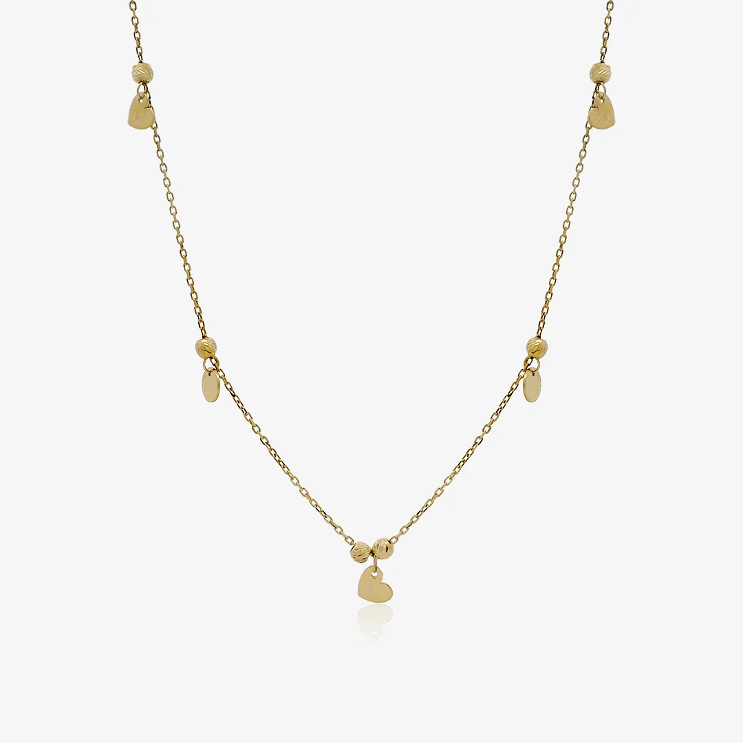 Collar Corazones