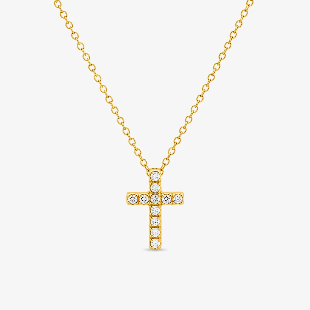 Collar Cruz Diamantes