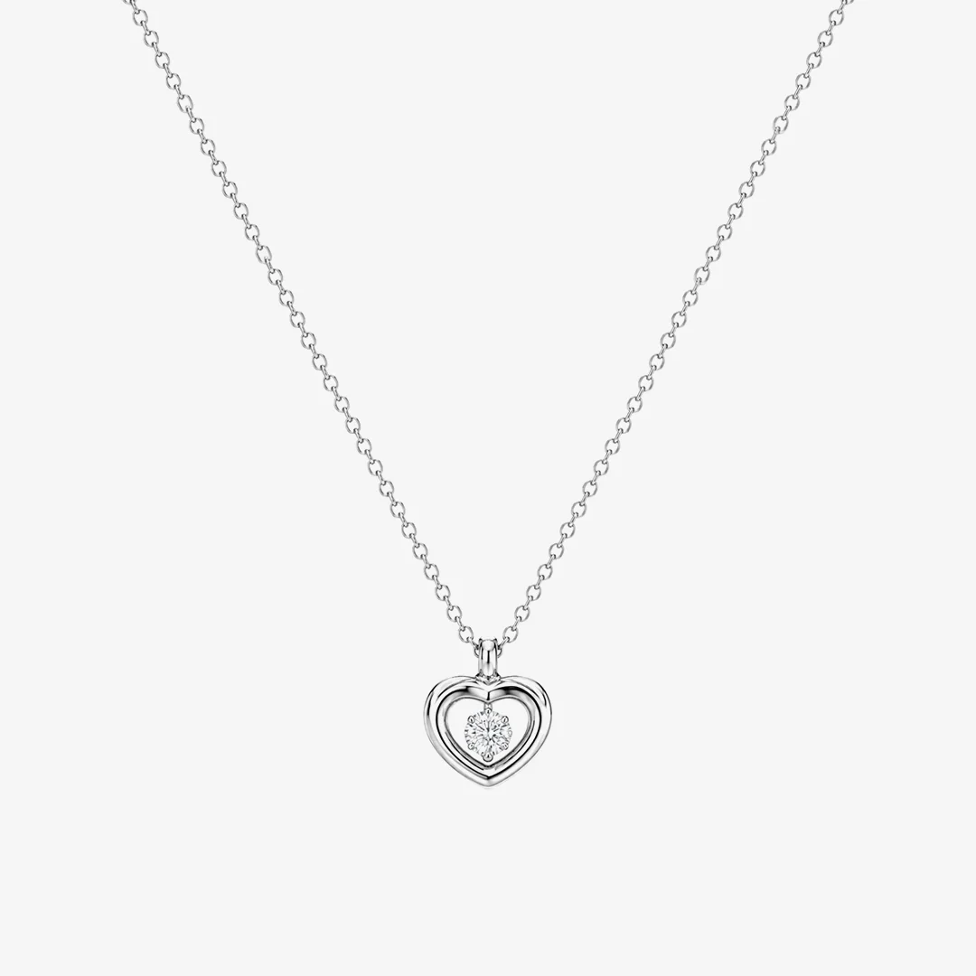 Collar Diamond Heart