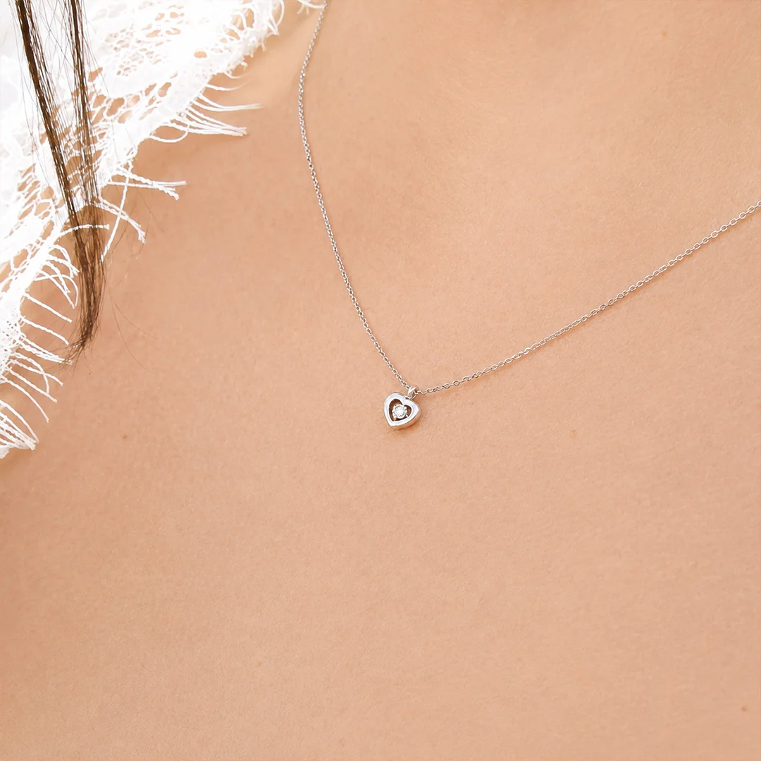 Collar Diamond Heart - Image 2