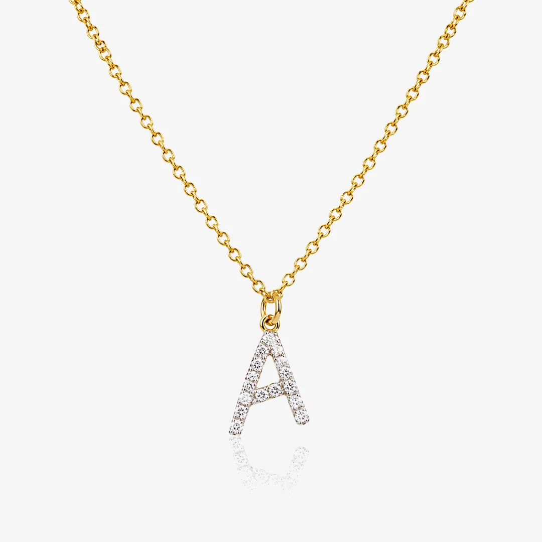 Collar Inicial Diamante