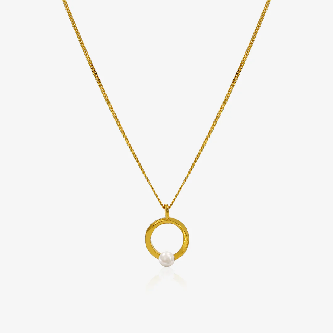 Collar Perla Circulo