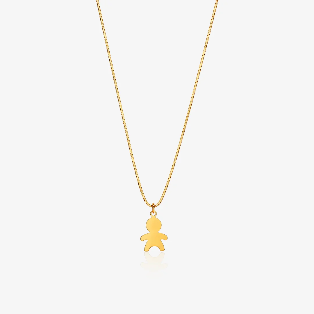Collar Silueta Niño