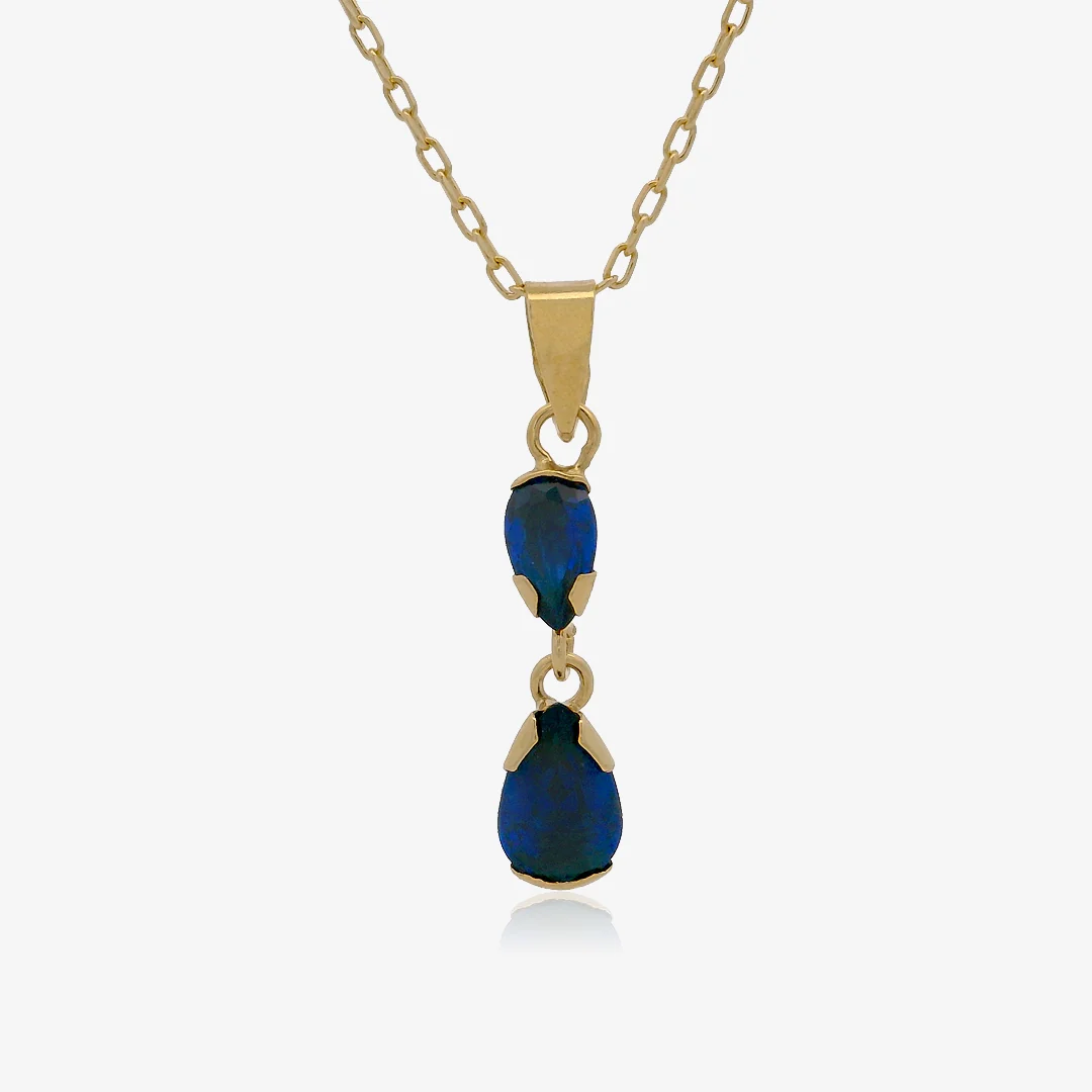 Collar gotas azules - Image 3