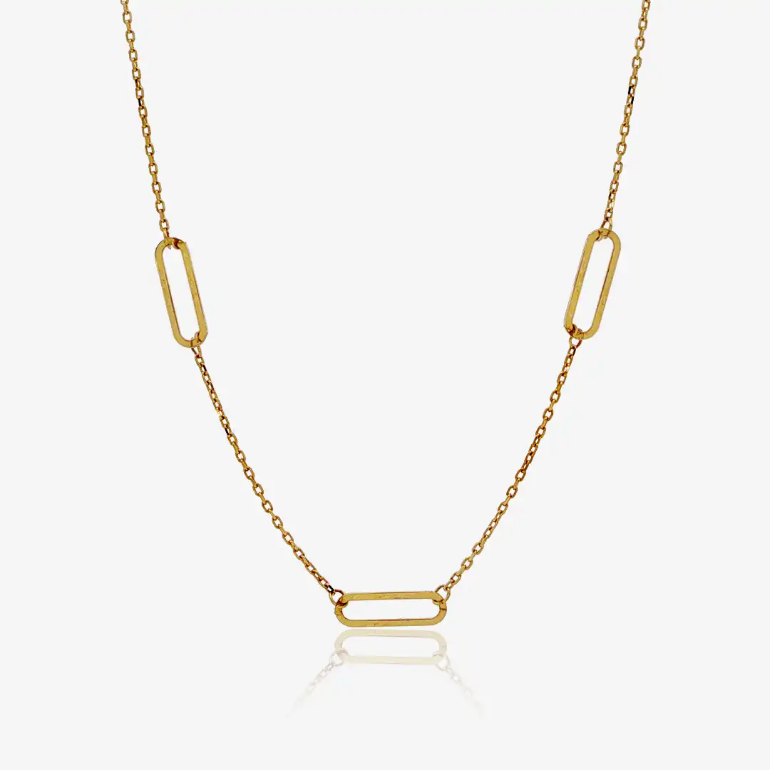 Collar Eslabones Intercalados - Image 3