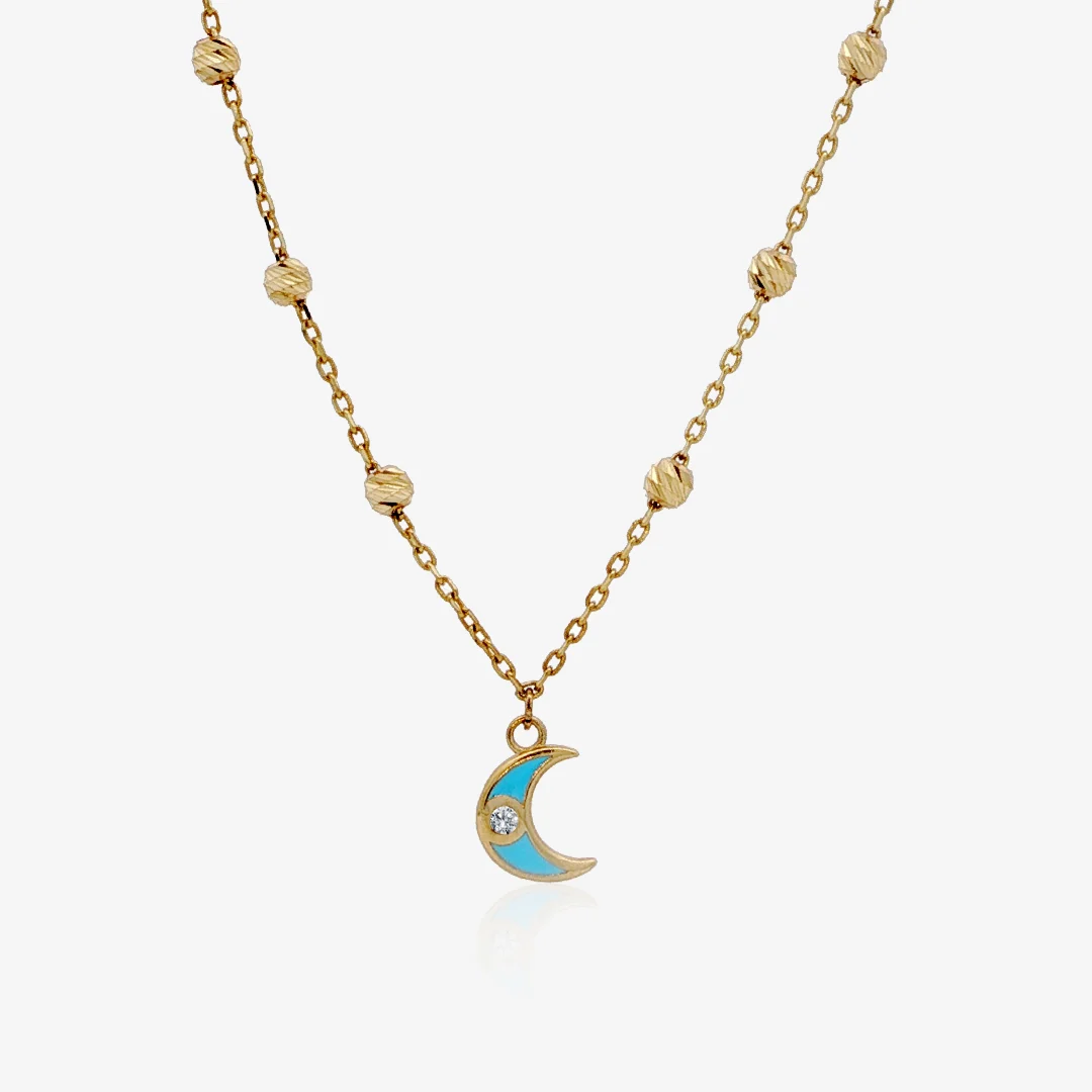 Collar Luna esmaltada - Image 3