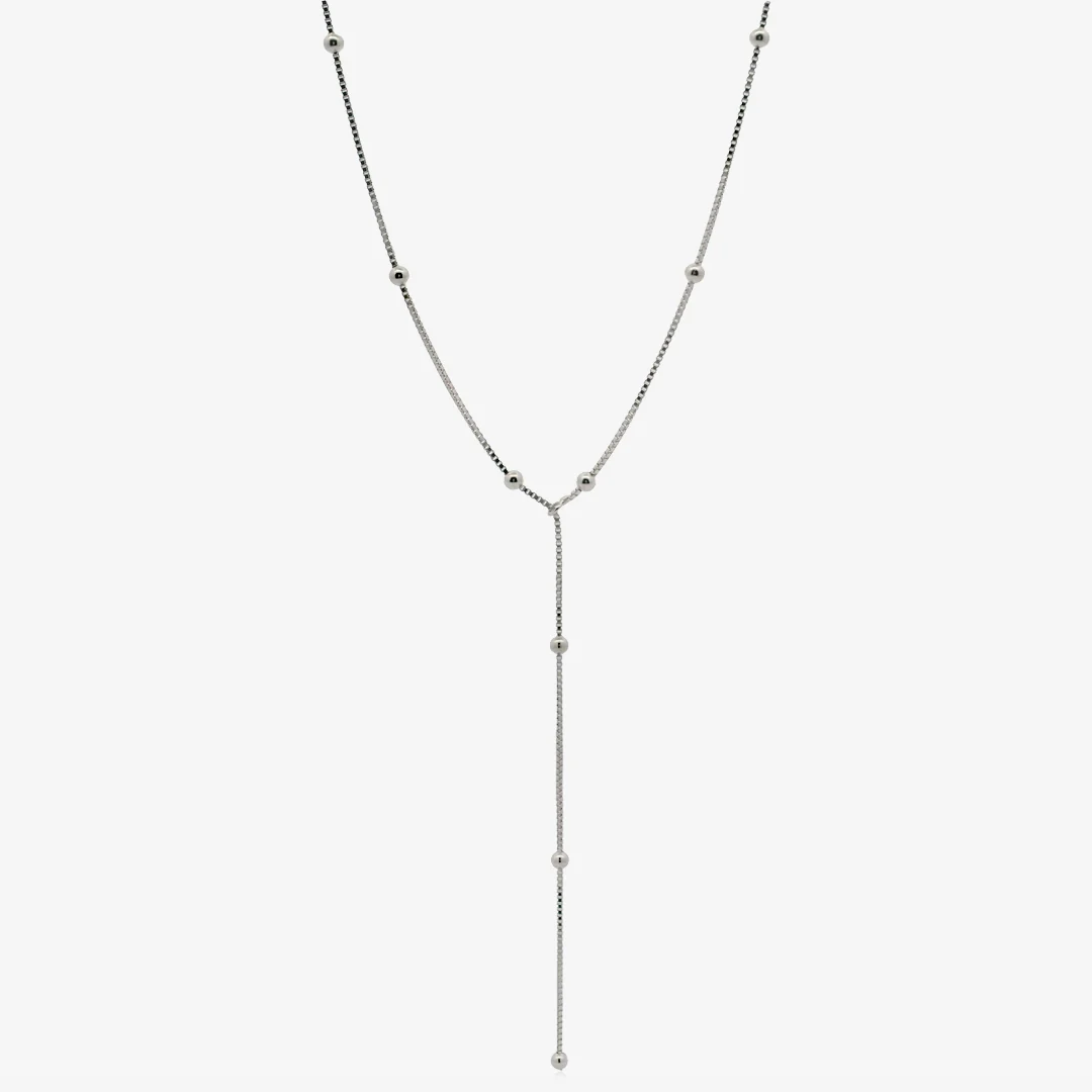 Collar bolitas escote