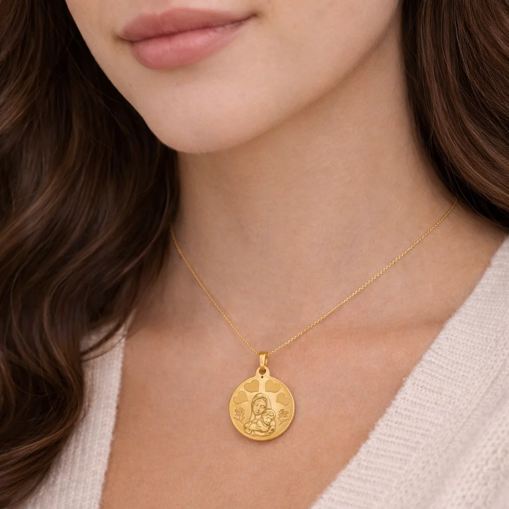 Medalla Madre Corazones - Image 2