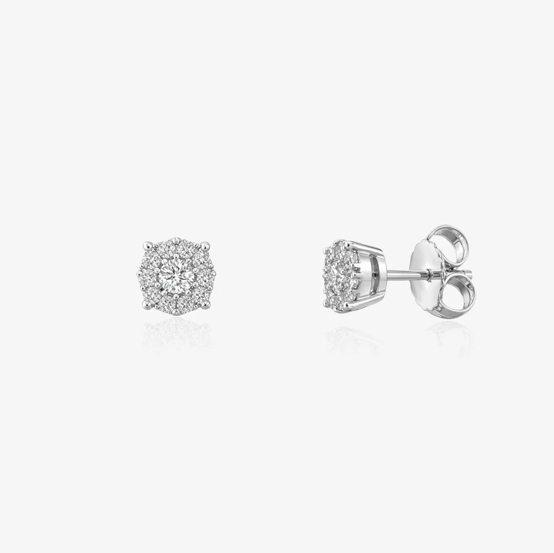 Pendientes Diamantes garras - Image 3