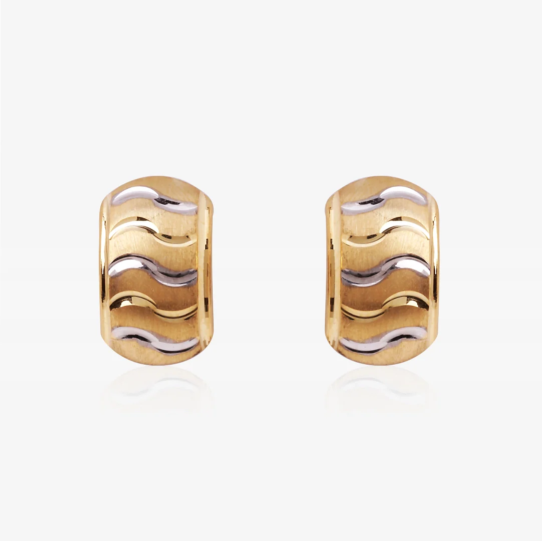 Pendientes Ballestilla Ondas