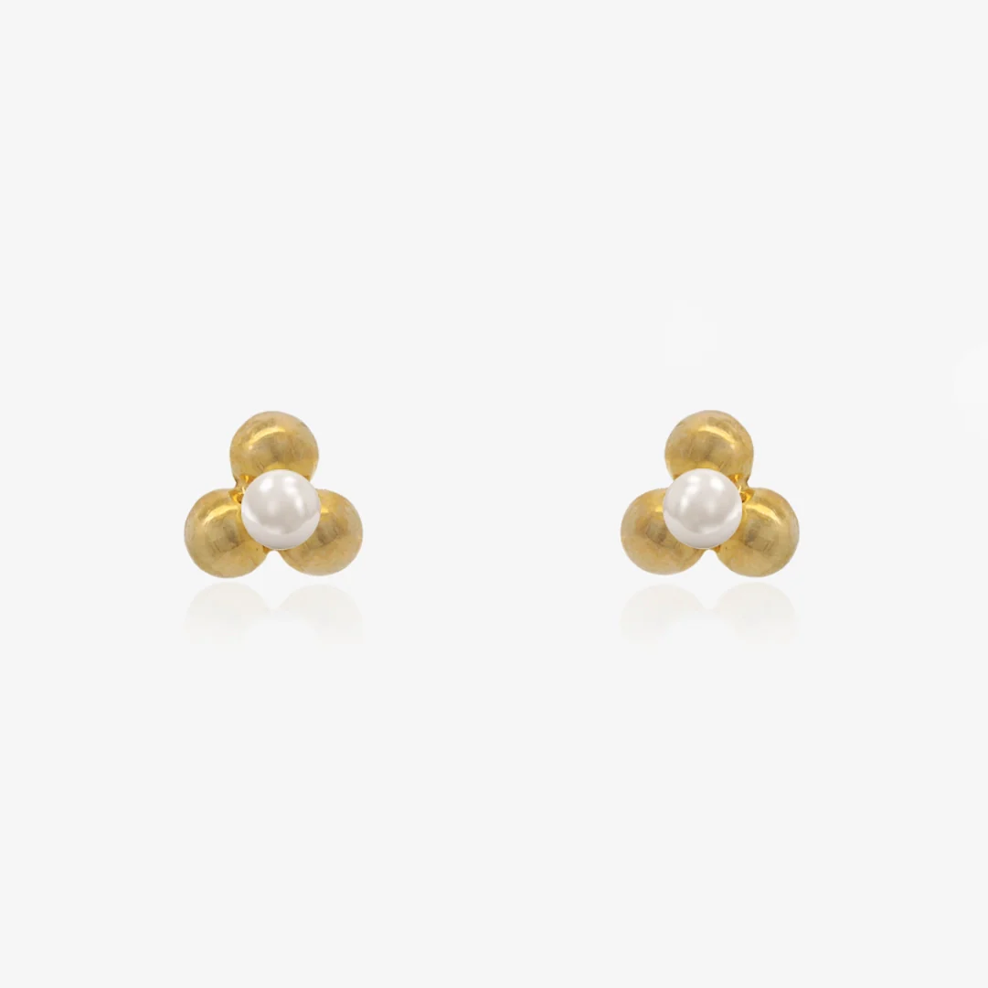 Pendientes Trio Bolas - Image 2