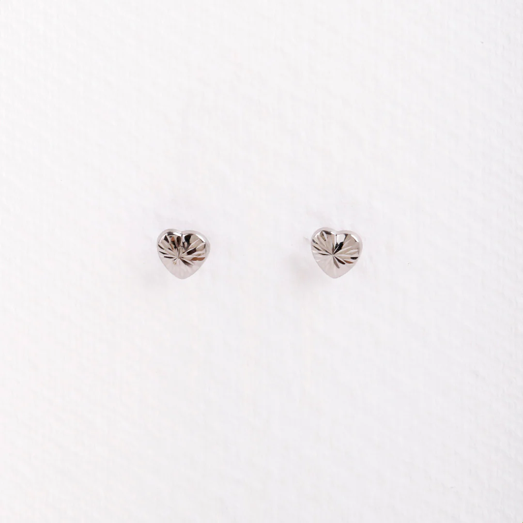 Pendientes Corazon Tallado - Image 2