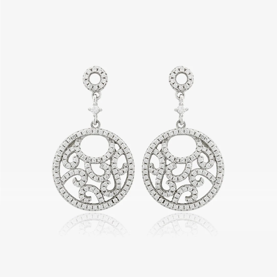 Pendientes Redondos Colgantes