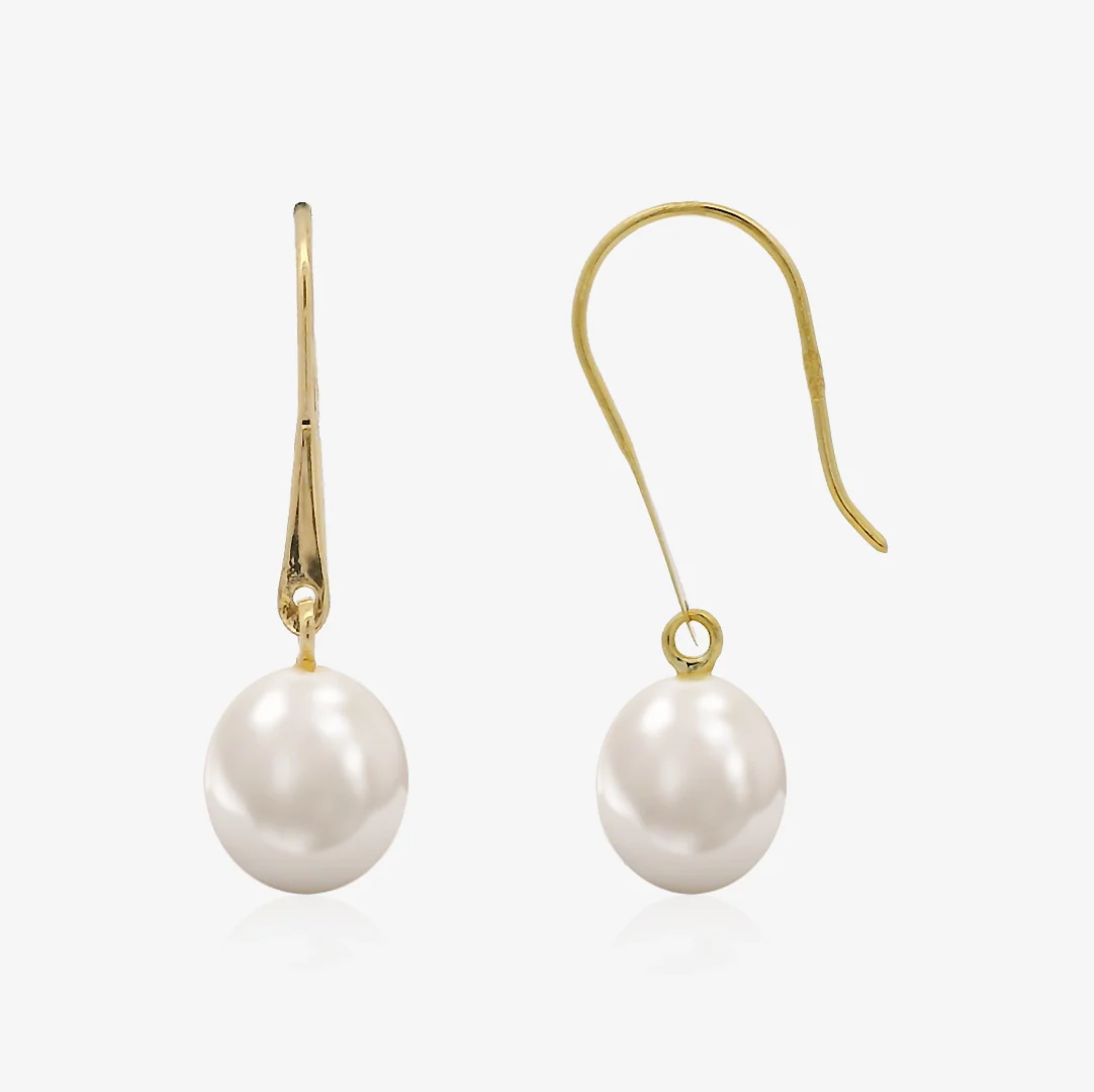 Pendientes Anzuelo Perlas Lagrima - Image 2