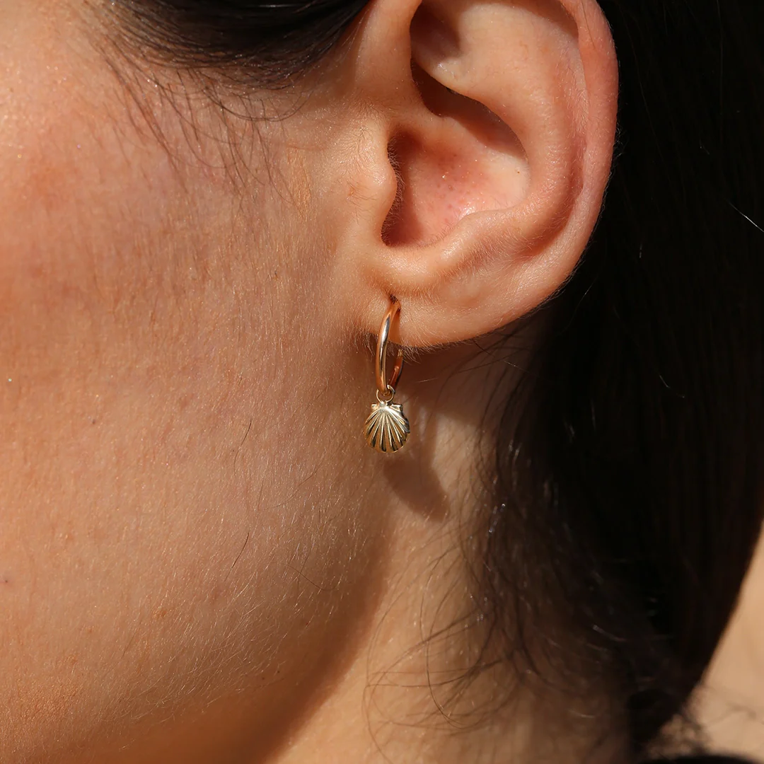 Pendientes Aro Concha - Image 3