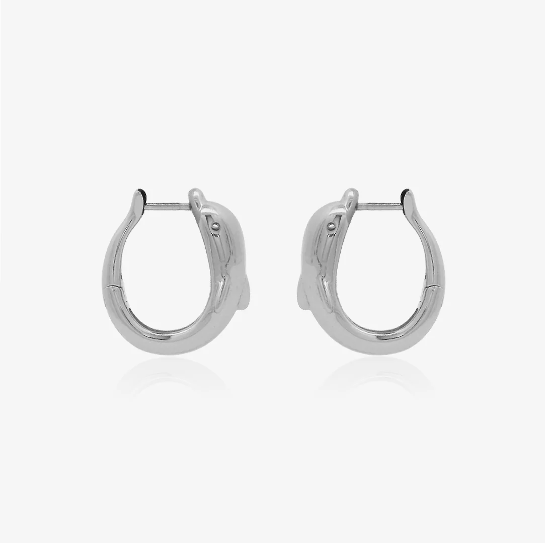 Pendientes Aro Delfin