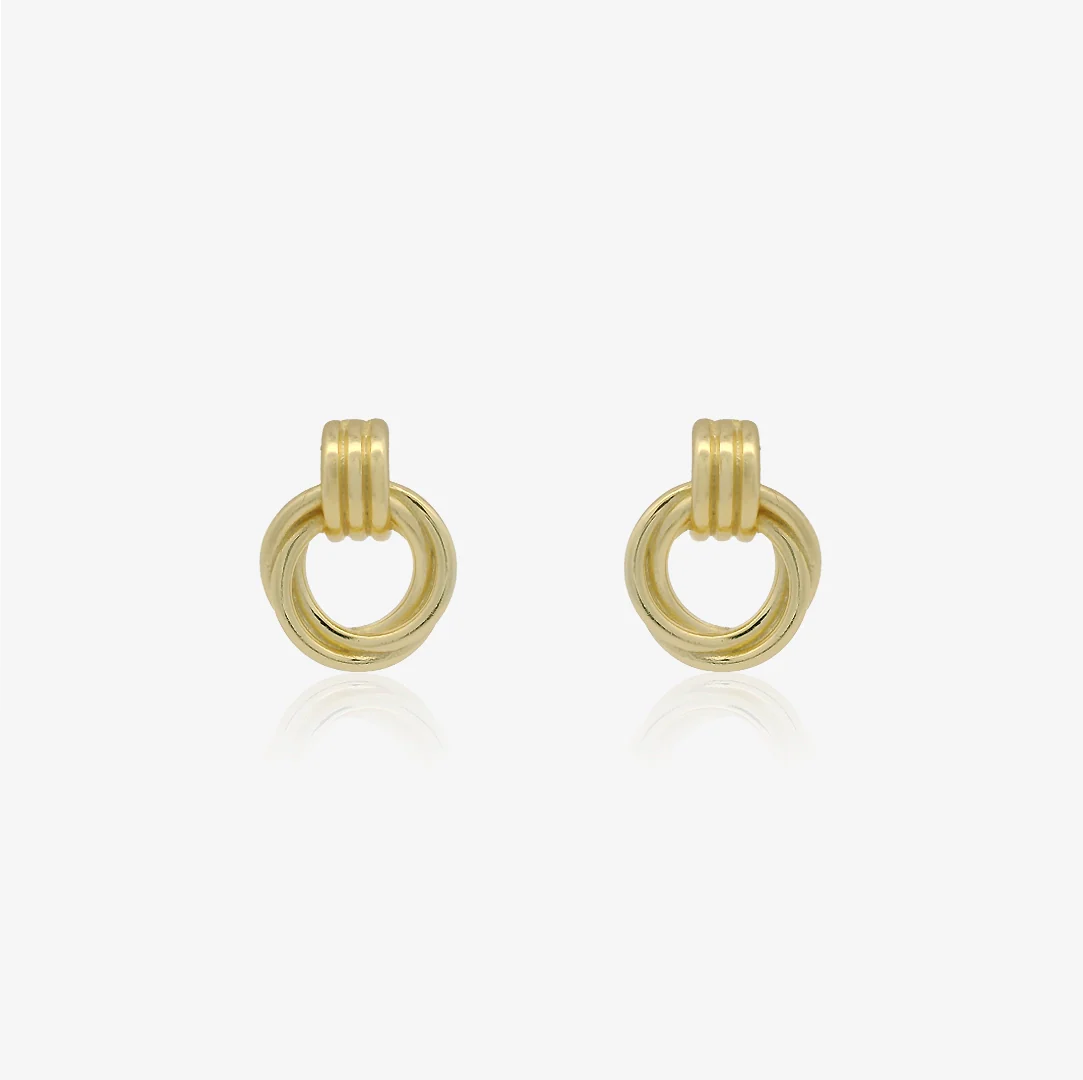 Pendientes Aros Entrelazado - Image 2