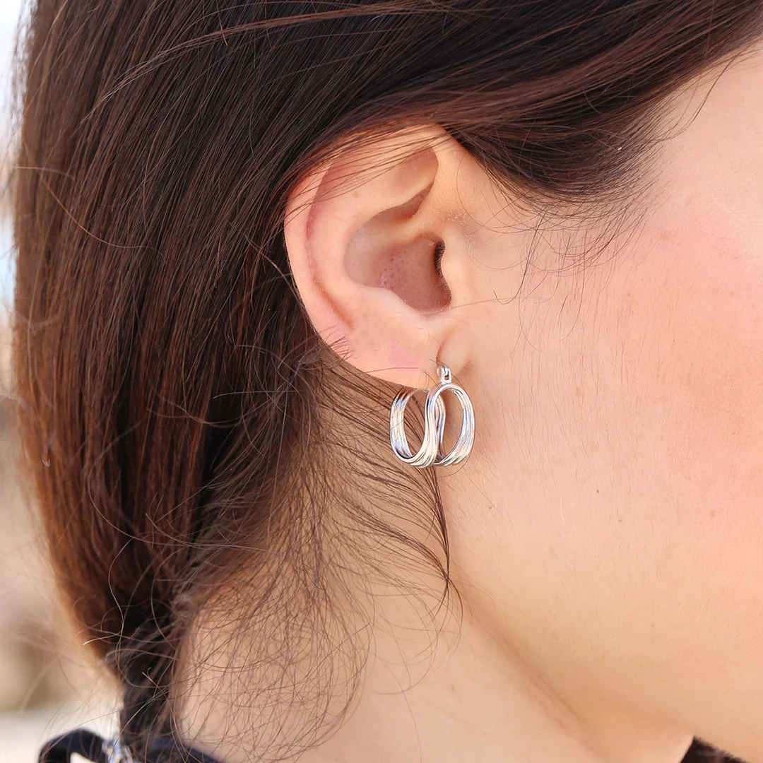 Pendientes Ballestilla Doble - Image 2