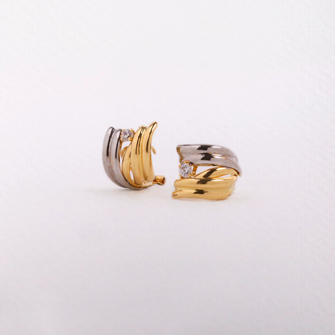 Pendientes Bicolor