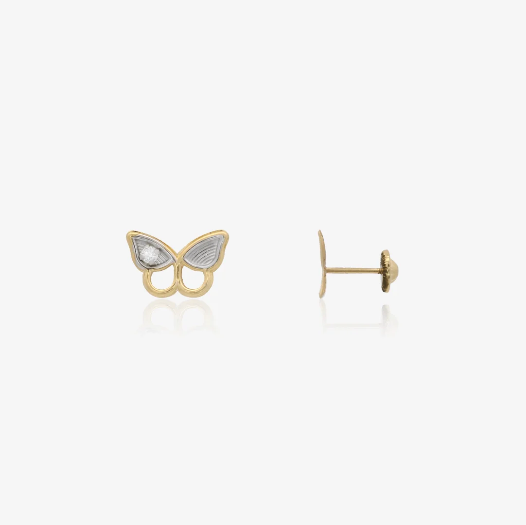 Pendientes Bicolor Mariposa - Image 2