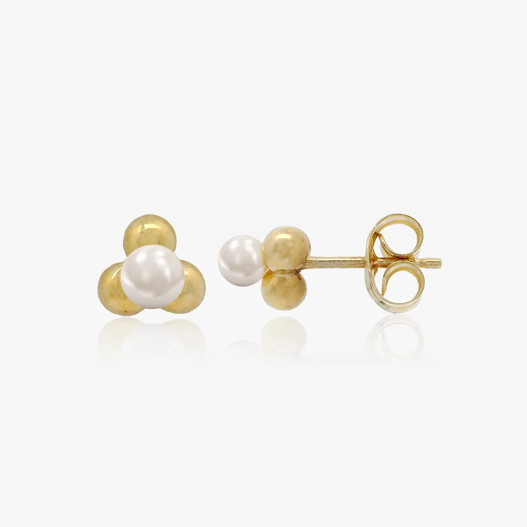 Pendientes bolas y Perlas - Image 2