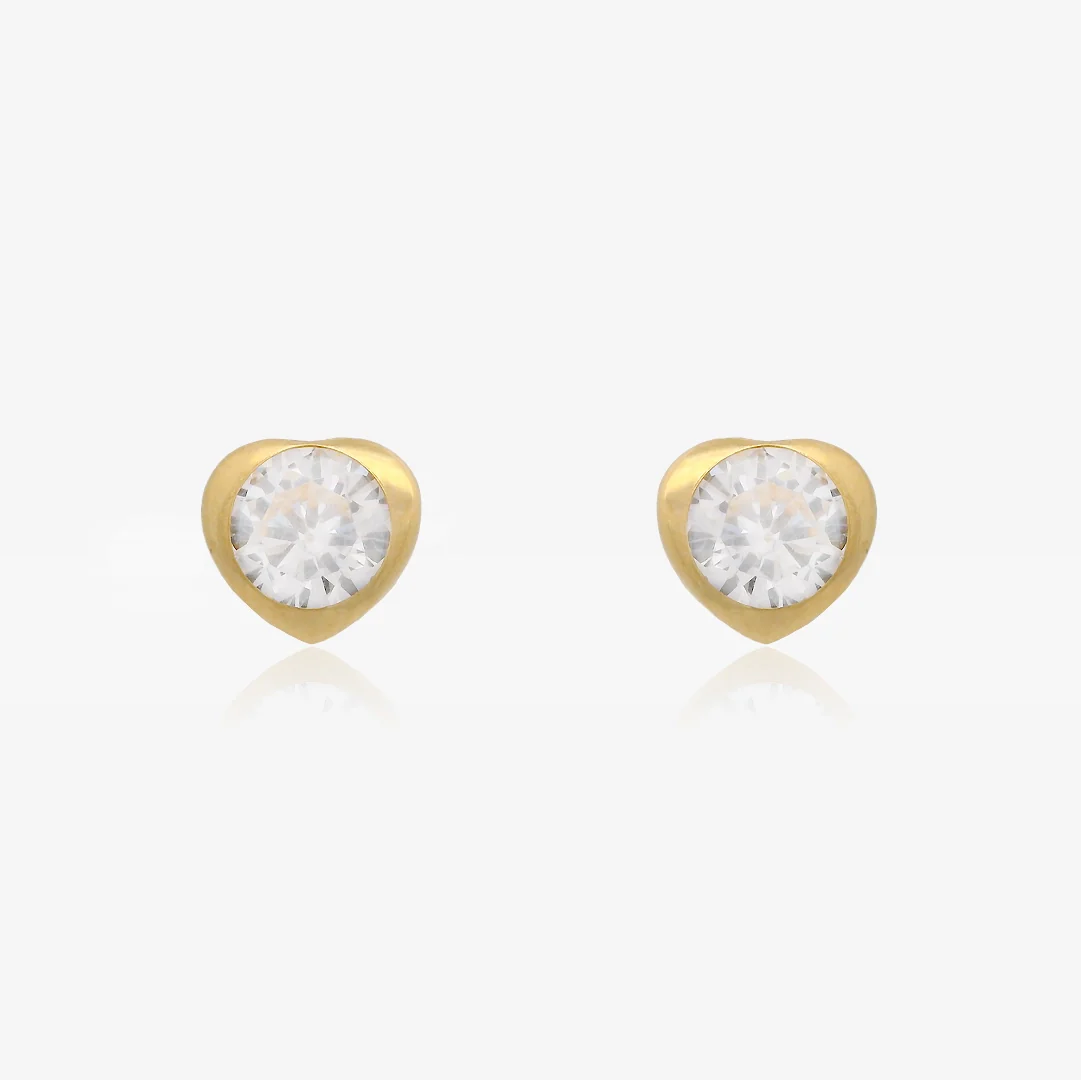 Pendientes CHATON CORAZON