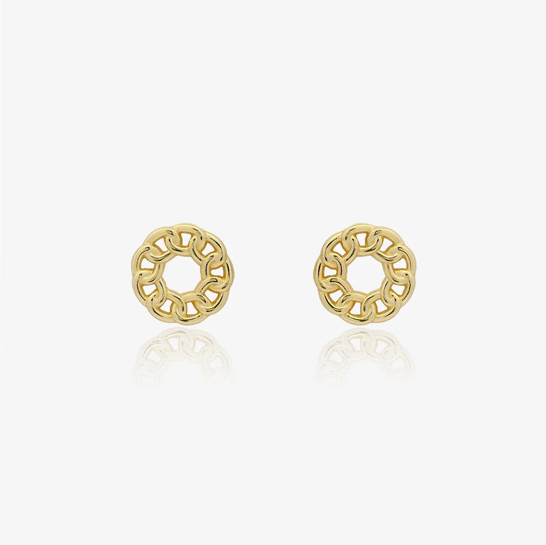 Pendientes Circulo Calado - Image 2