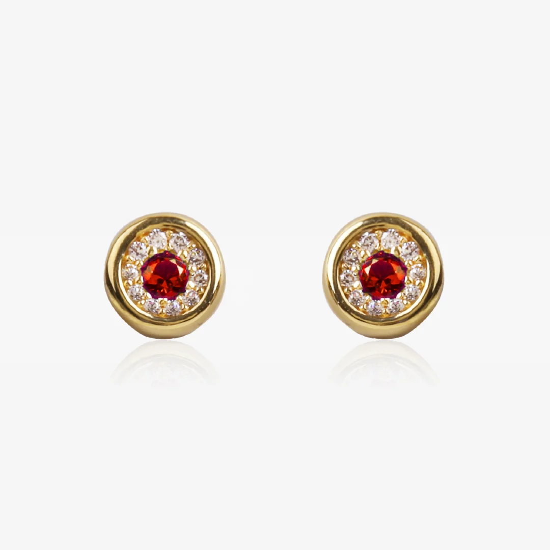Pendientes circulo color - Image 2